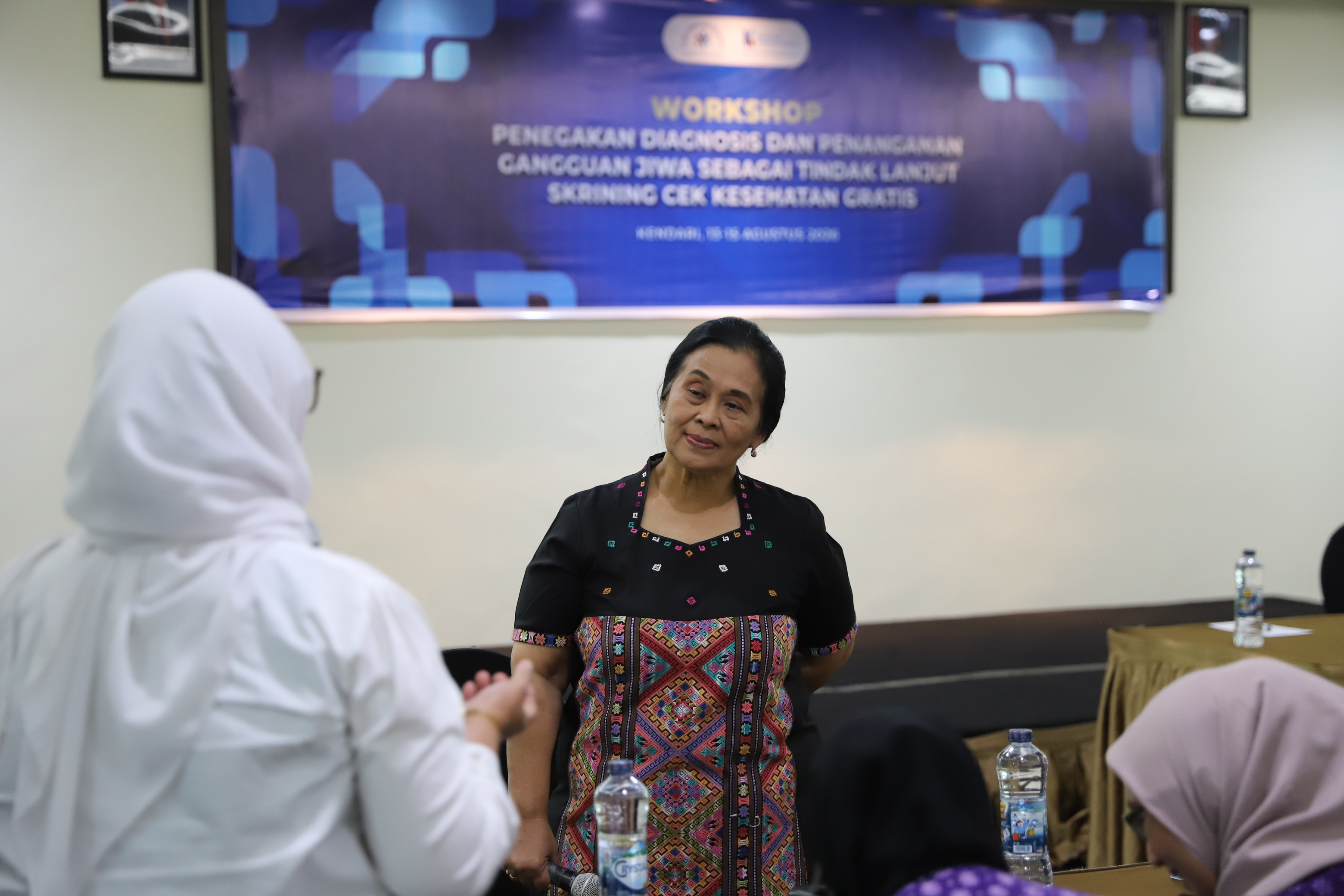 Workshop Penegakan Diagnosis Penanganan Gangguan Jiwa Sebagai Tinjak Lanjut Skrining Cek Kesehatan Gratis